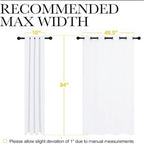 Double Layer Thick Polyester Blackout Curtains Silver Grommet Ready Made Curtains Thermal Insulated Soundproof Sun Protection Curtains