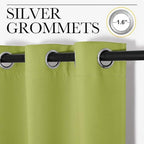 120x108 Inch Extra Wide Blackout Curtain 3-Layer Polyester Thermal Insulated Sun Blocking Curtain
