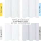 Double Layer Thick Polyester Blackout Curtains Silver Grommet Ready Made Curtains Thermal Insulated Soundproof Sun Protection Curtains