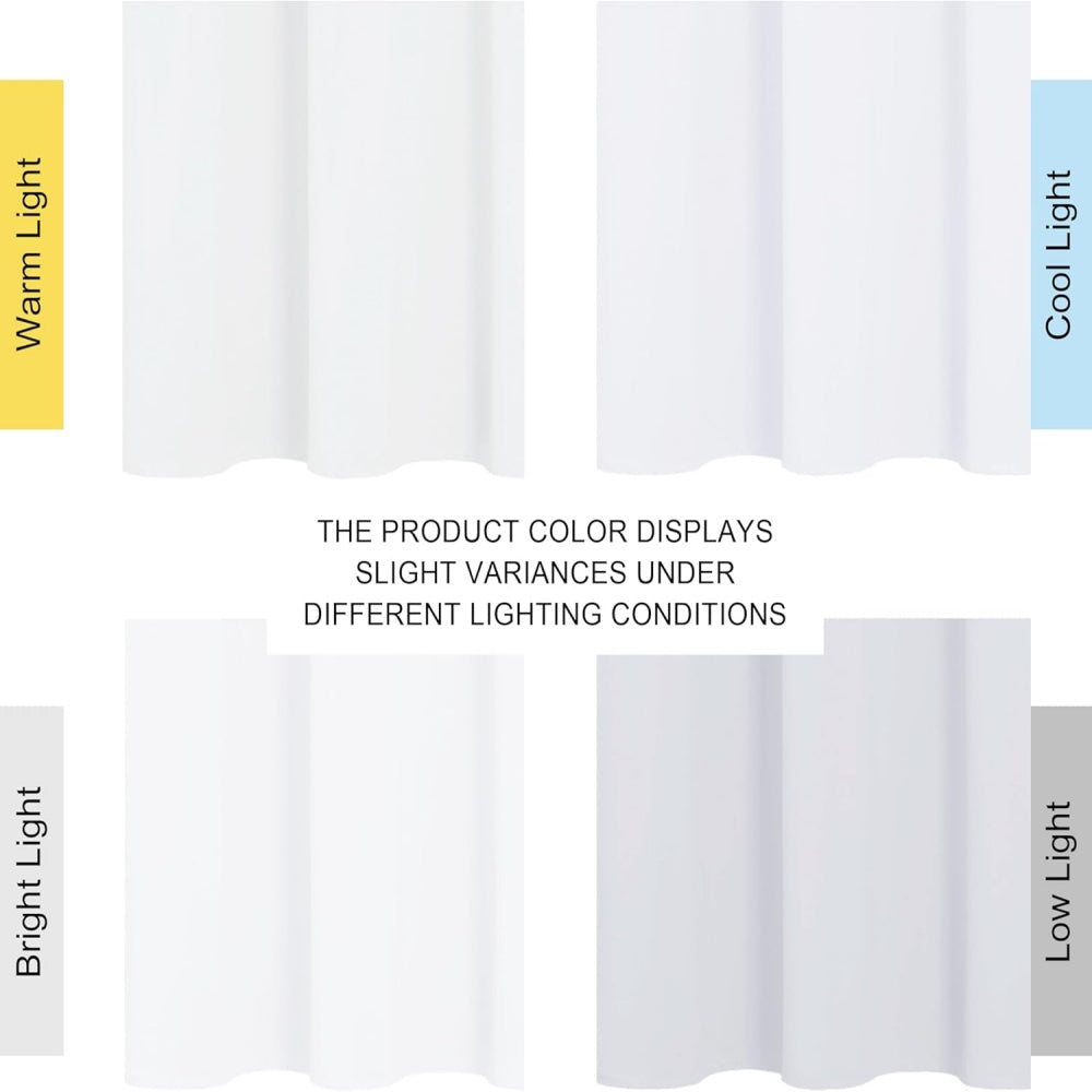 Double Layer Thick Polyester Blackout Curtains Silver Grommet Ready Made Curtains Thermal Insulated Soundproof Sun Protection Curtains